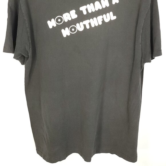 Vtg Hooters Myrtle Beach SC Graphic T-Shirt Men's Large Black Distressed USA - Picture 7 of 14